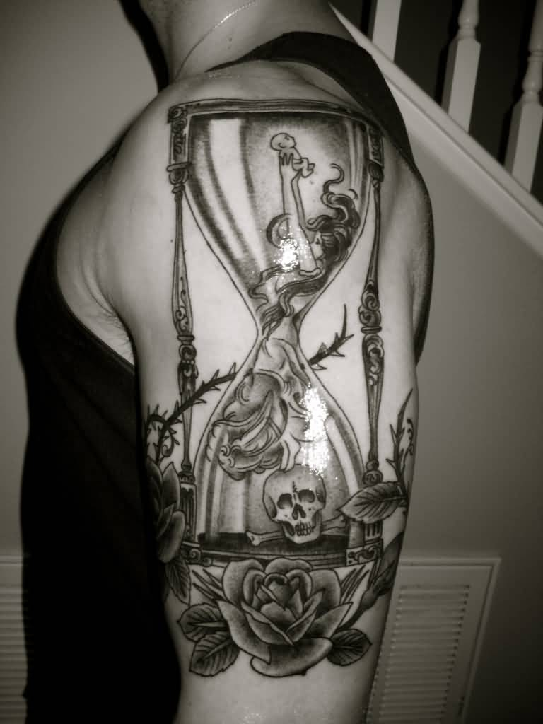 40 Hourglass Tattoos Ideas for measurements 768 X 1024