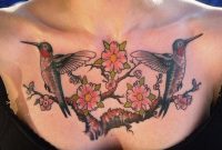 40 Pretty Hummingbird Tattoos For Chest inside measurements 1024 X 768