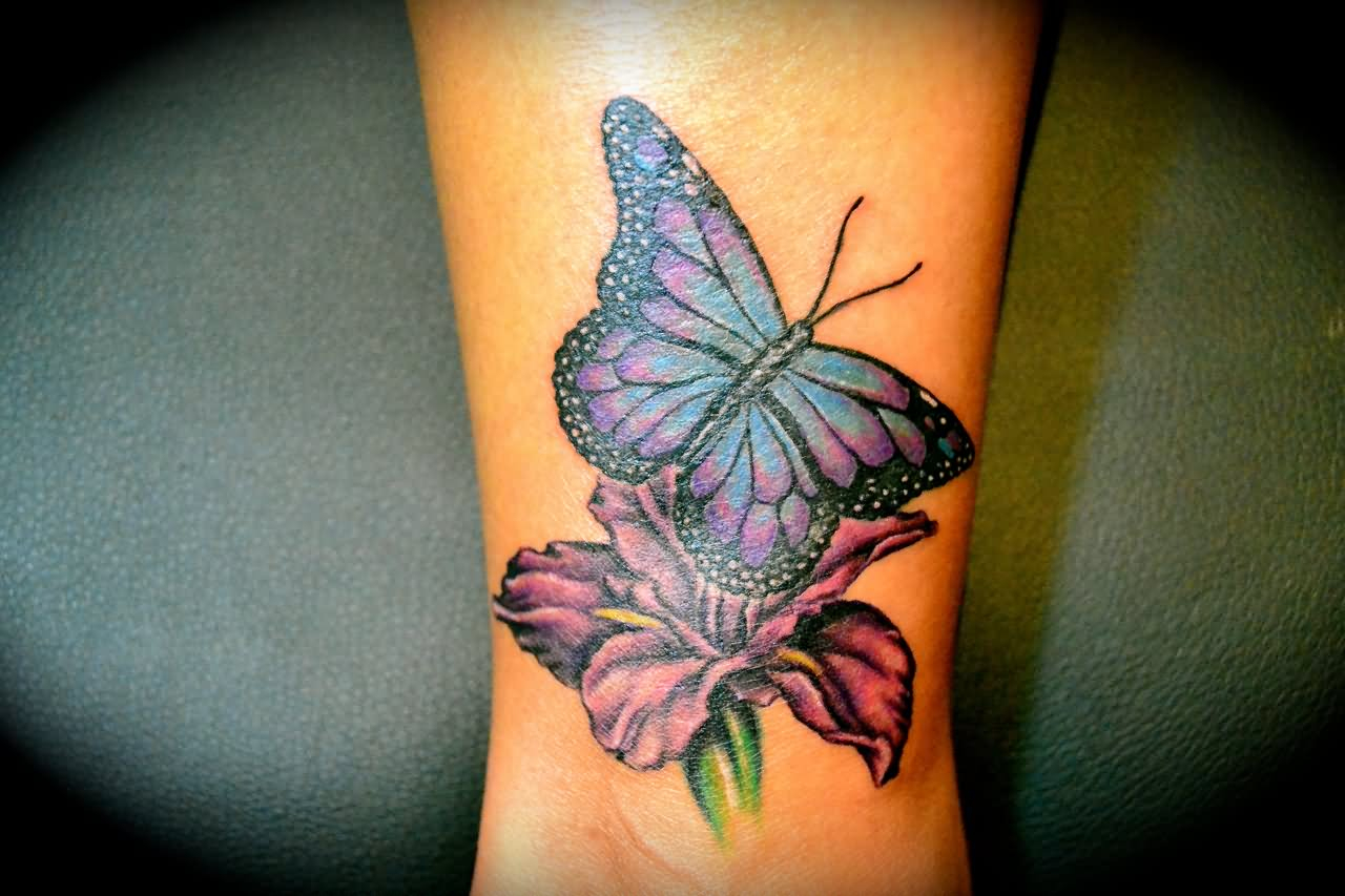Butterfly Tattoo on Wrist - wide 2