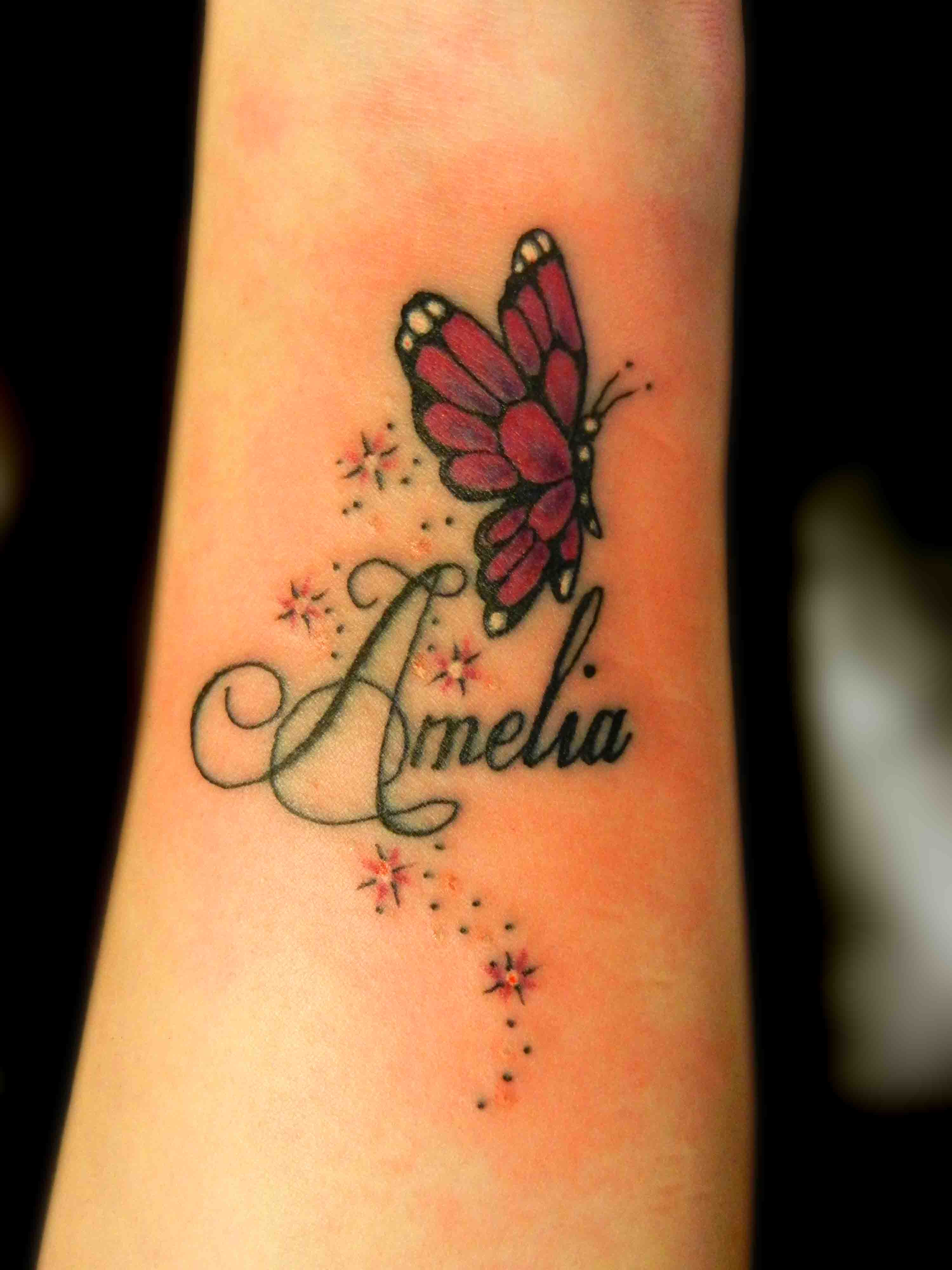 43 Awesome Butterfly Tattoos On Wrist with size 3000 X 4000