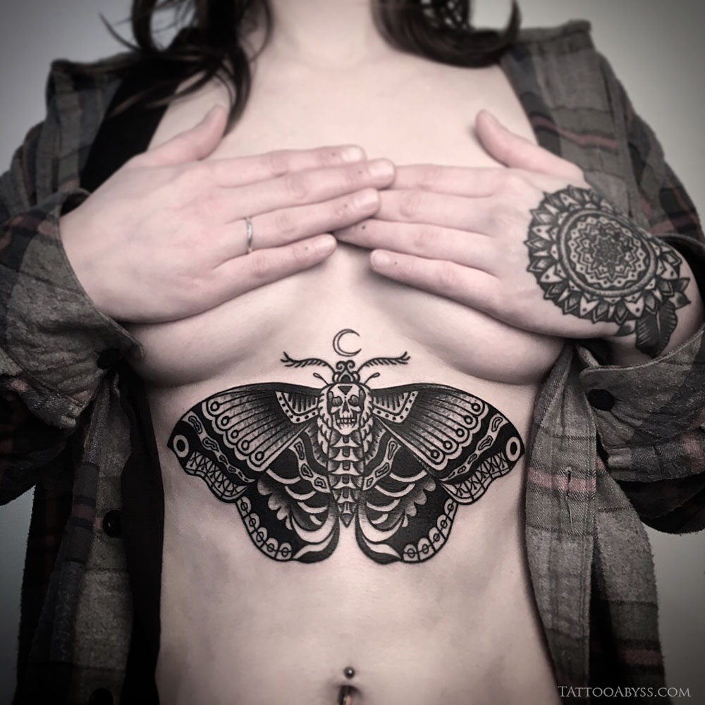 45 Sexy Sternum Tattoo Designs Amazing Tattoo Ideas inside size 1000 X 1000