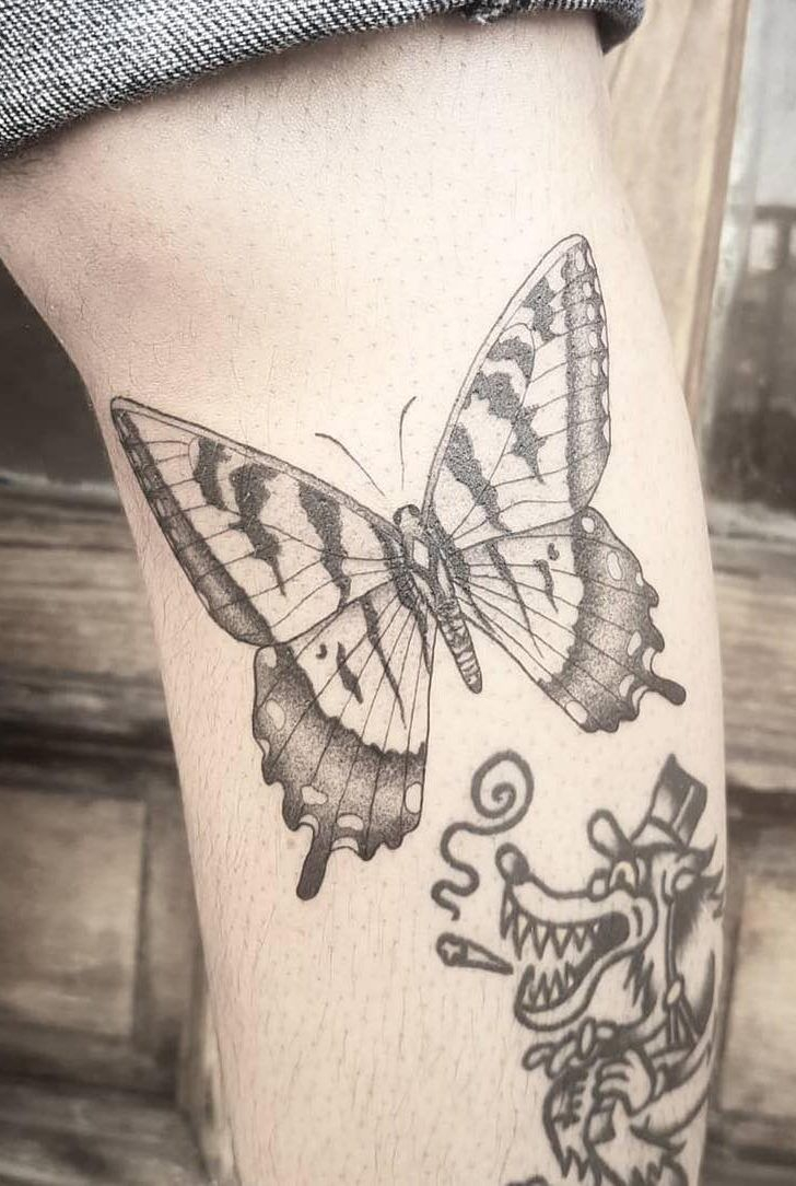 46 Beautiful And Cute Butterfly Tattoo Designs To Get That Charm for proportions 728 X 1084