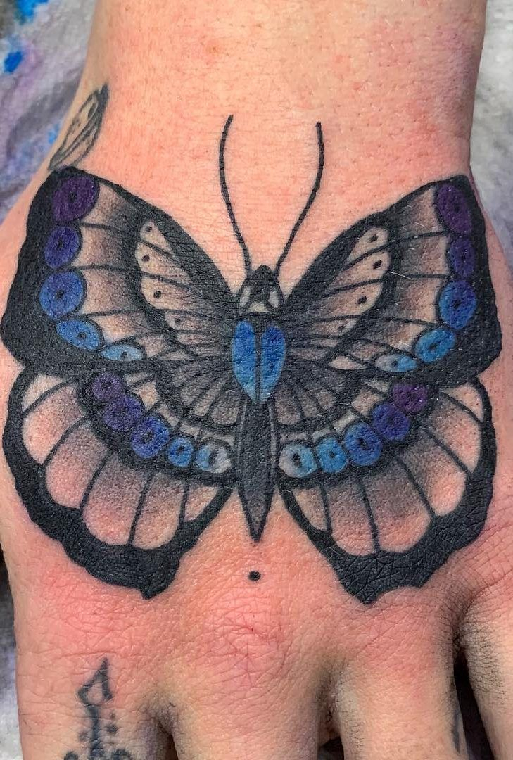 46 Beautiful And Cute Butterfly Tattoo Designs To Get That Charm regarding dimensions 729 X 1080