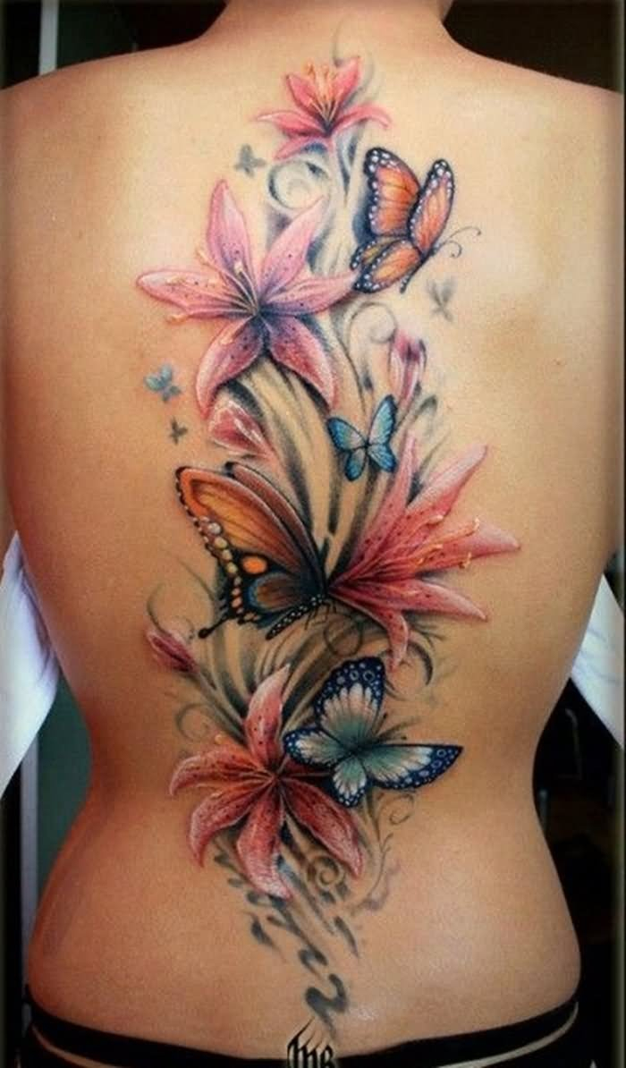 50 Beautiful Orchid Tattoos with dimensions 700 X 1194