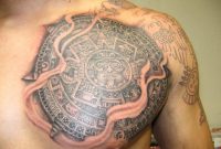 50 Best Zodiac Aztec Tattoos On Chest throughout dimensions 1024 X 768