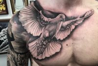 50 Fabulous Birds Tattoos On Chest with regard to dimensions 1024 X 768