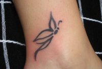 50 Fabulous Butterfly Tattoos On Ankle pertaining to sizing 768 X 1024