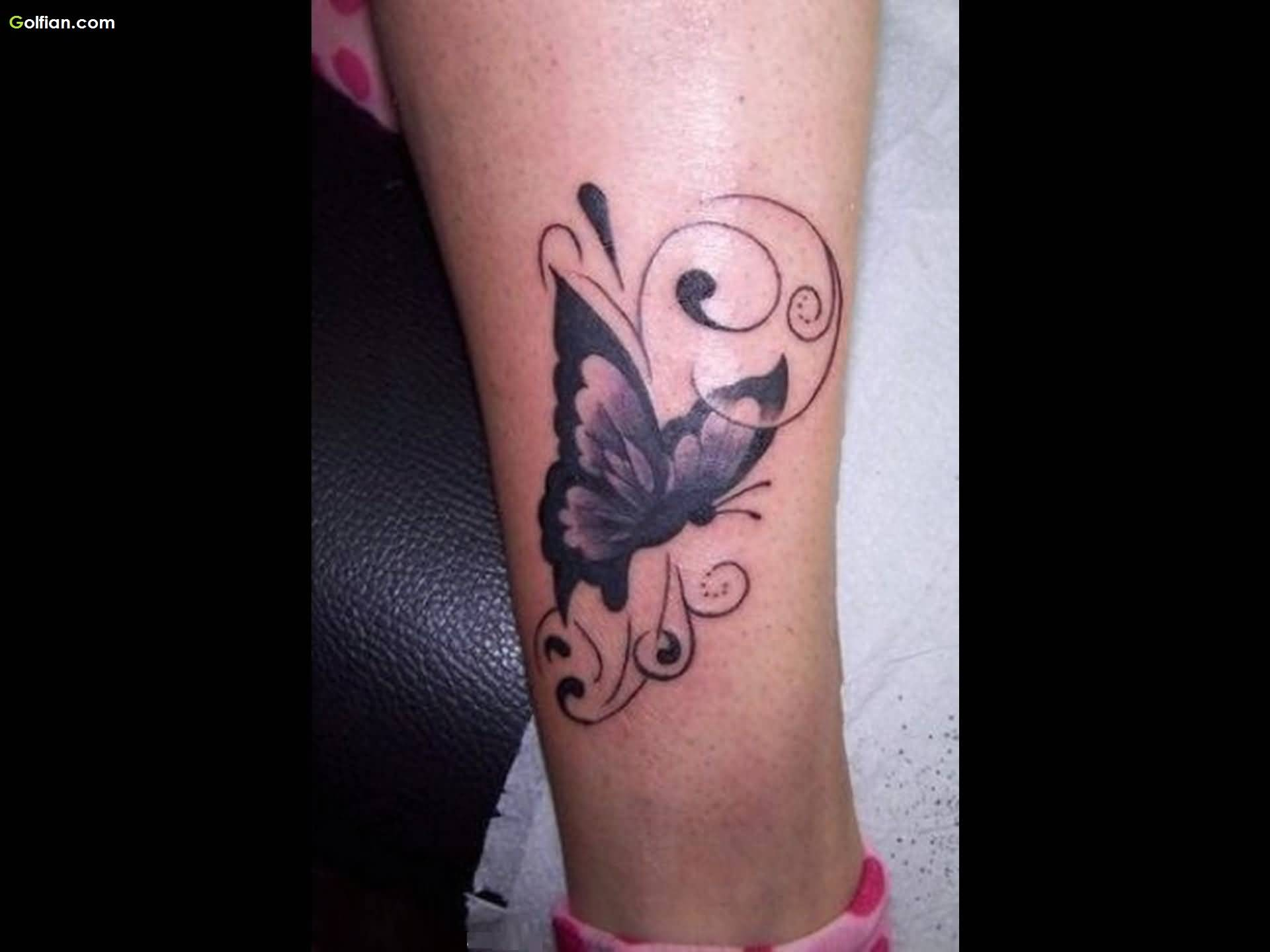 50 Lovely Ankle Butterfly Tattoos Designs Small 3d Ankle within size 1920 X 1440