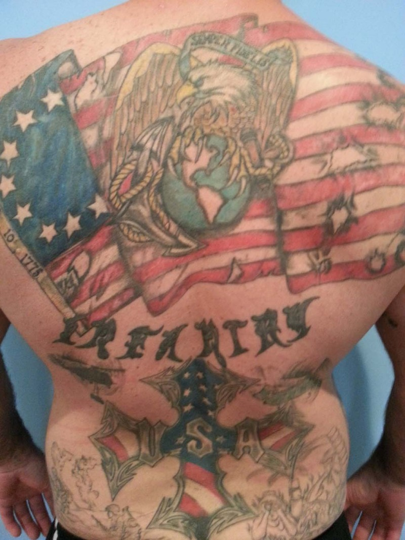 50 Patriotic Tattoos Ideas with sizing 800 X 1066