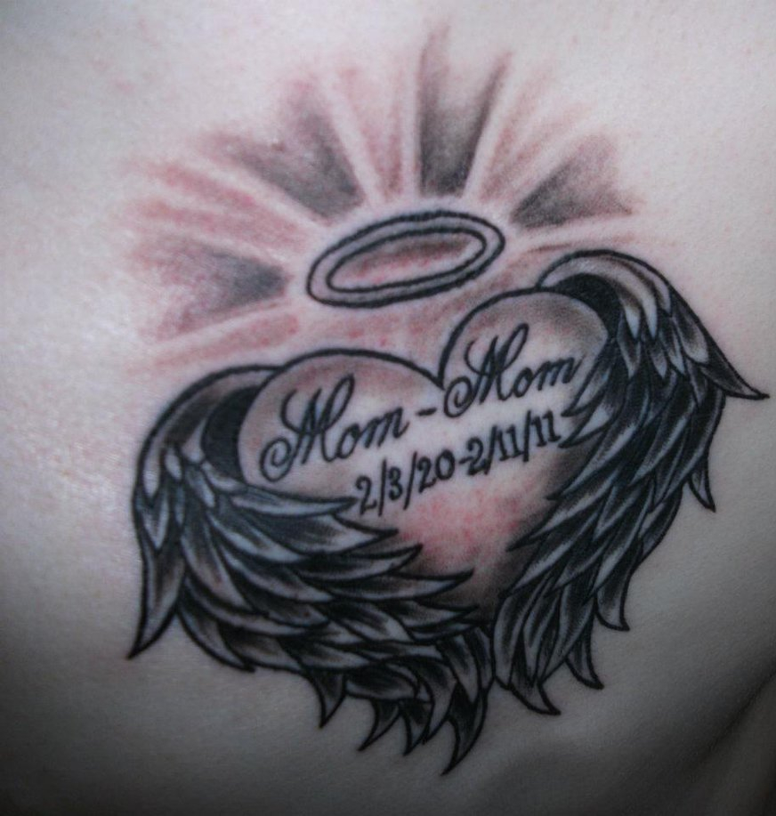 50 Remembrance Tattoos For Mom within measurements 872 X 917