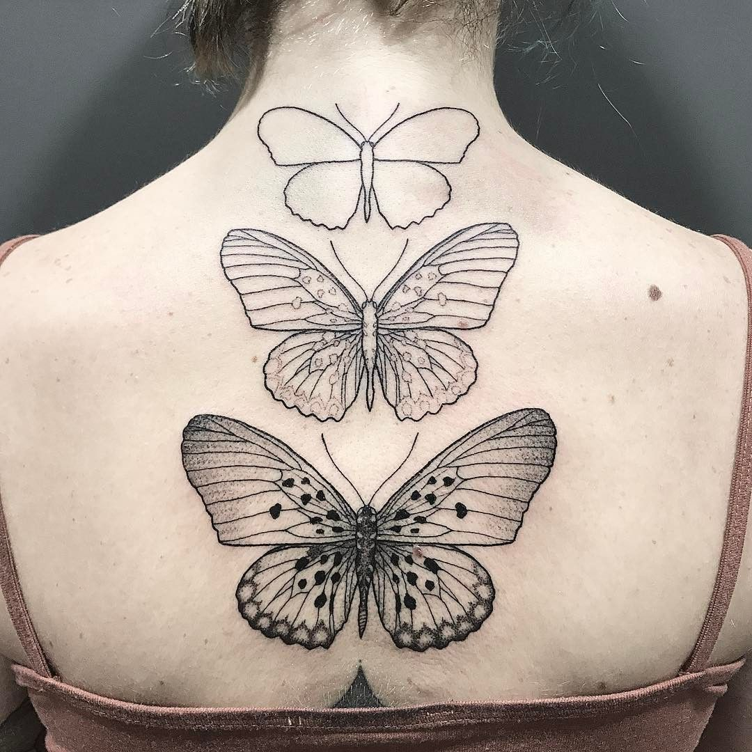 50 Wonderful And Creative Butterfly Tattoo Designs Lush Tattoo pertaining to measurements 1080 X 1080