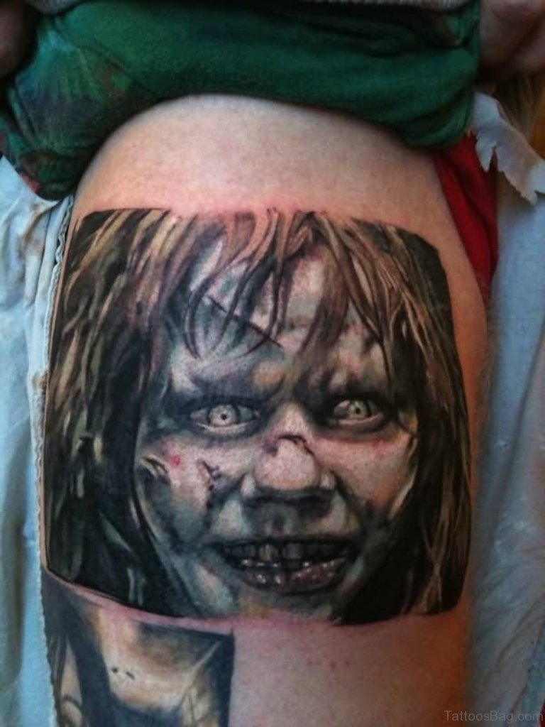 51 Horror Zombie Tattoos For Leg for proportions 768 X 1024