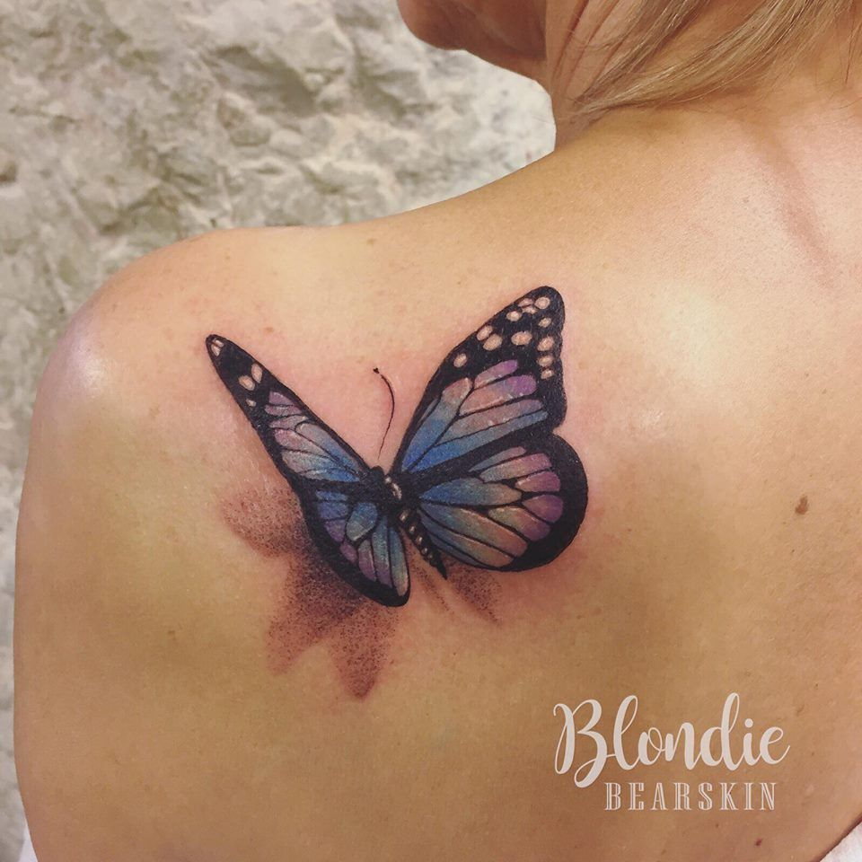 51 Super Stunning Butterfly Tattoos To Enliven Your Bohemian Spirit intended for proportions 960 X 960