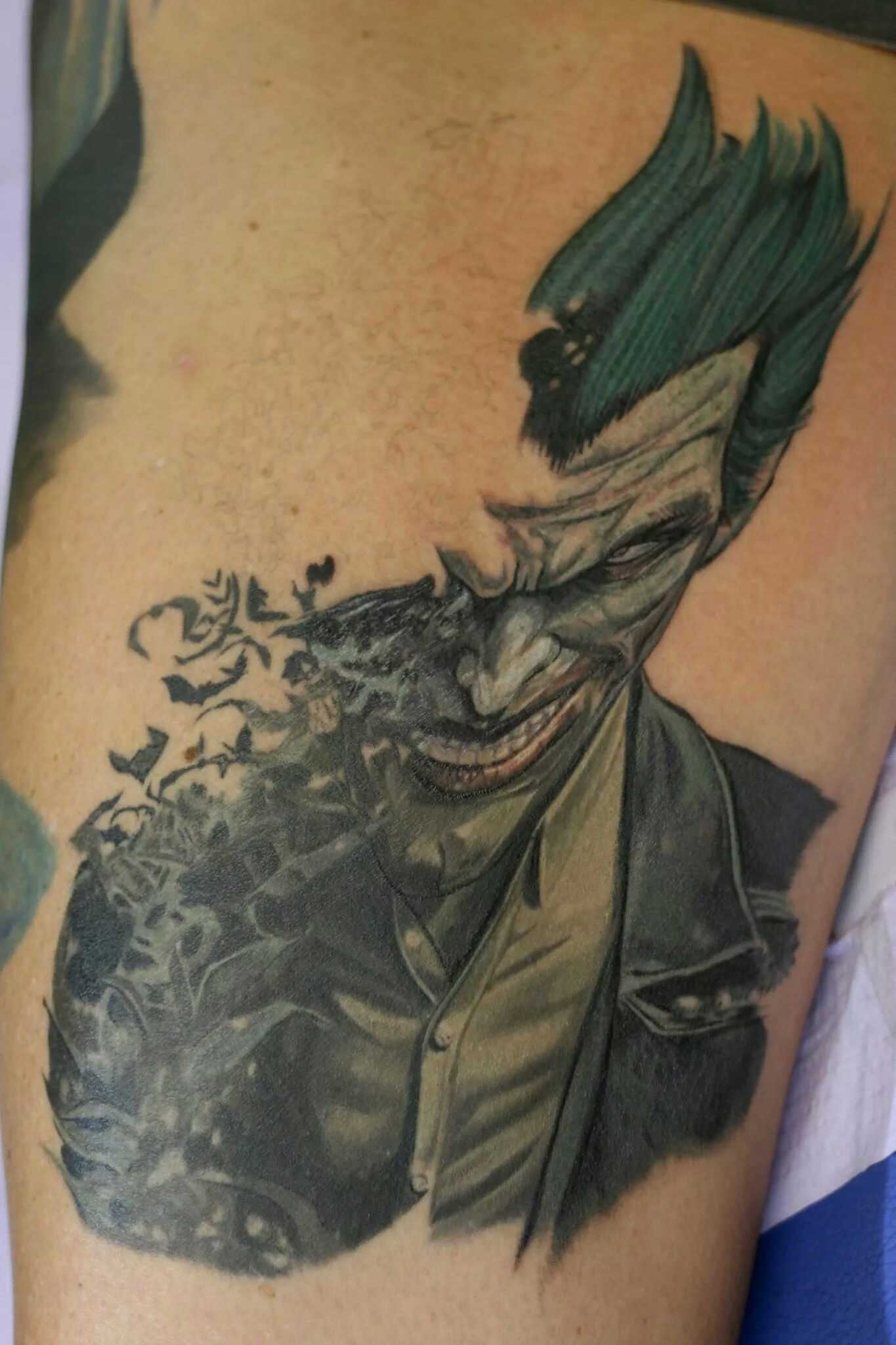 55 Cool Joker Tattoos pertaining to size 1365 X 2048