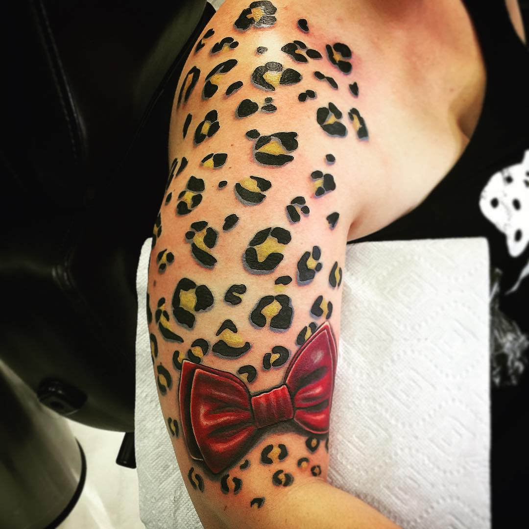 cheetah print erfly tattoo arm tattoo sites.