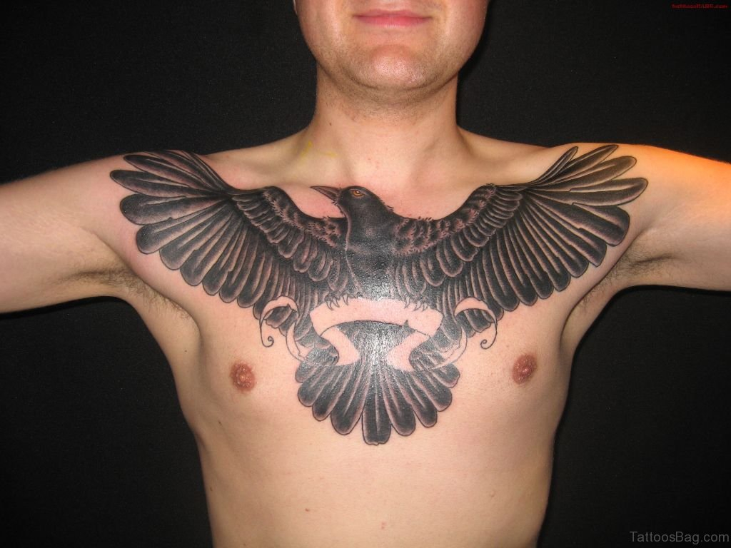 55 Favorite Birds Tattoos On Chest inside dimensions 1024 X 768