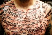 55 Inspiring Serenity Prayer Tattoo Designs Serenity Courage Wisdom throughout measurements 1080 X 1080