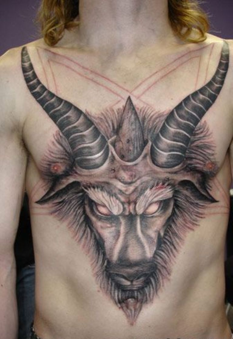 58 Best Goat Tattoos Design And Ideas throughout size 768 X 1118