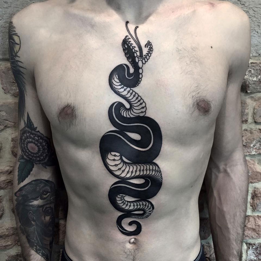 60 Best Snake Tattoos Collection inside measurements 900 X 900