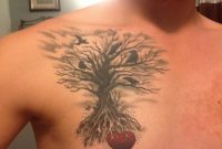 64 Mind Blowing Tree Tattoos For Chest in size 1024 X 768