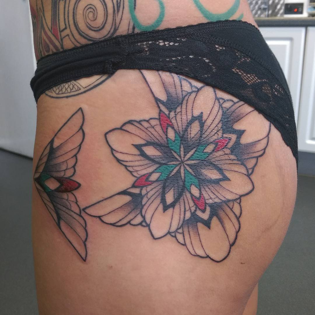 65 Incredible Sexy Butt Tattoo Designs Meanings Of 2019 for size 1080 X 1080