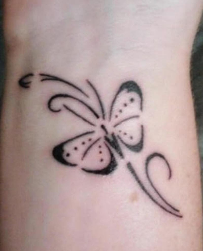 65 Wonderful Butterfly Tattoos For Girls throughout size 800 X 987