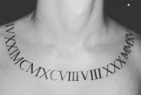 70 Best Roman Numeral Tattoo Designs Meanings Be Creative 2019 intended for dimensions 1080 X 1080