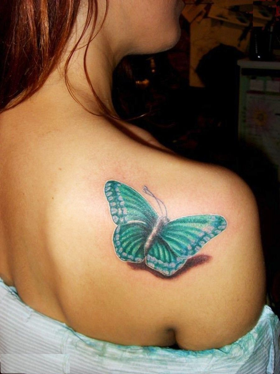 70 Magnificent Shoulder Tattoo Designs Cool Stuff Butterfly for dimensions 900 X 1200
