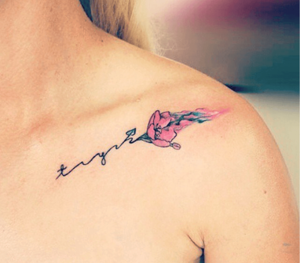 73 Collar Bone Tattoos That Will Wow Tattoo Photos And Design for measurements 1024 X 898