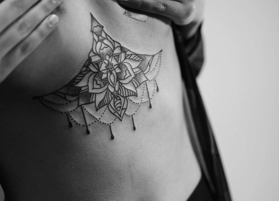 75 Incredible Sternum Tattoo Ideas Pick Yours within measurements 1080 X 778