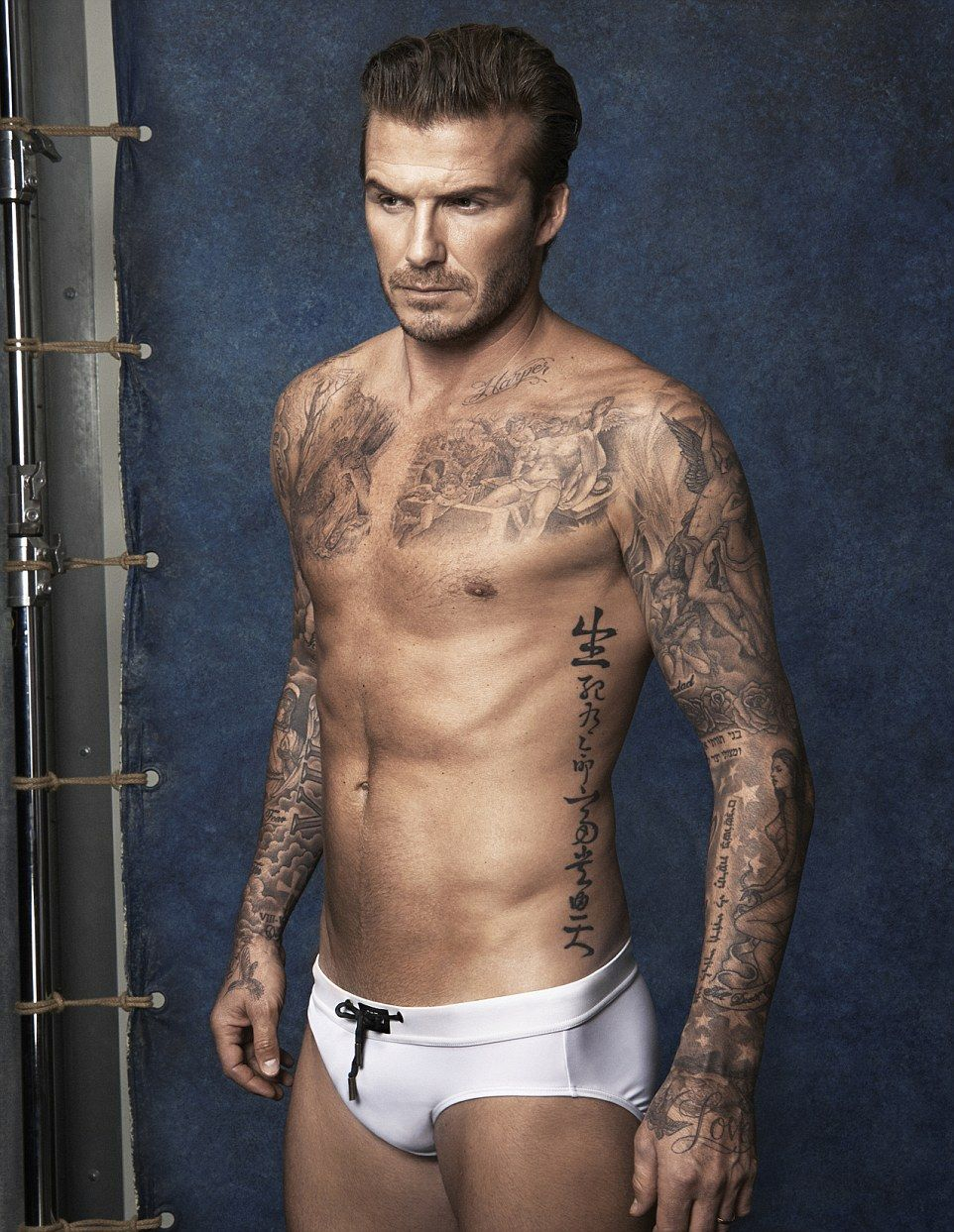 A Look Back At David Beckhams 40 Tattoos And Their Special Meanings with proportions 962 X 1243