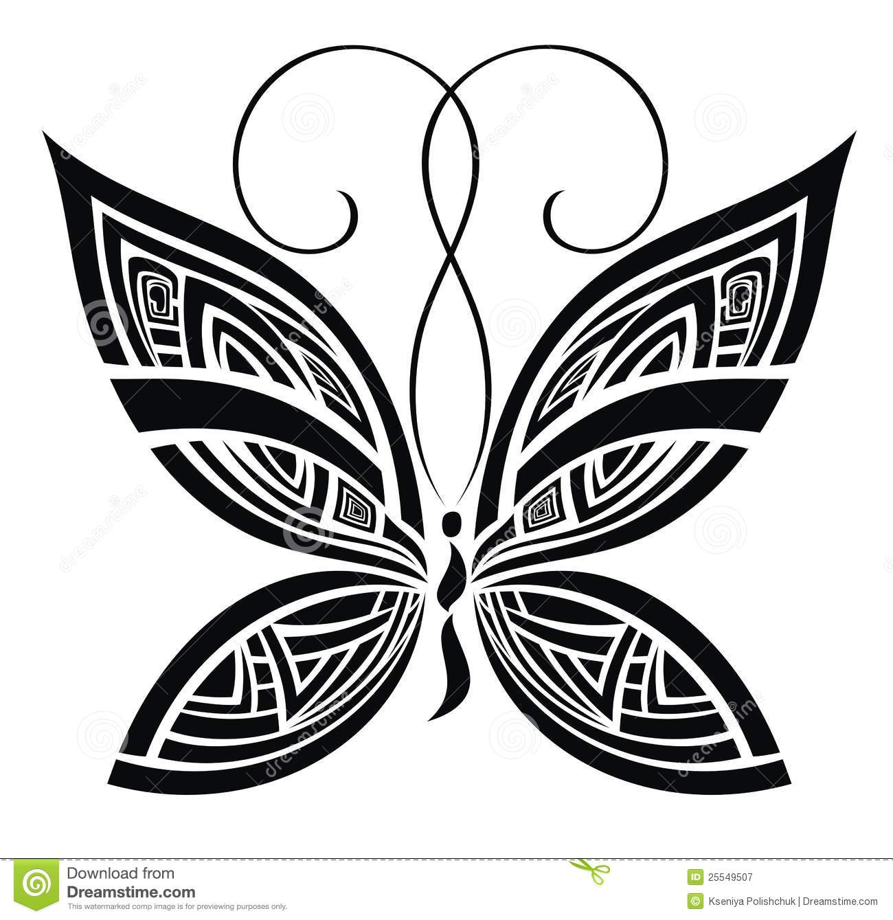 Abstract Butterfly Vector For Your Design Stock Vector inside measurements 1300 X 1339