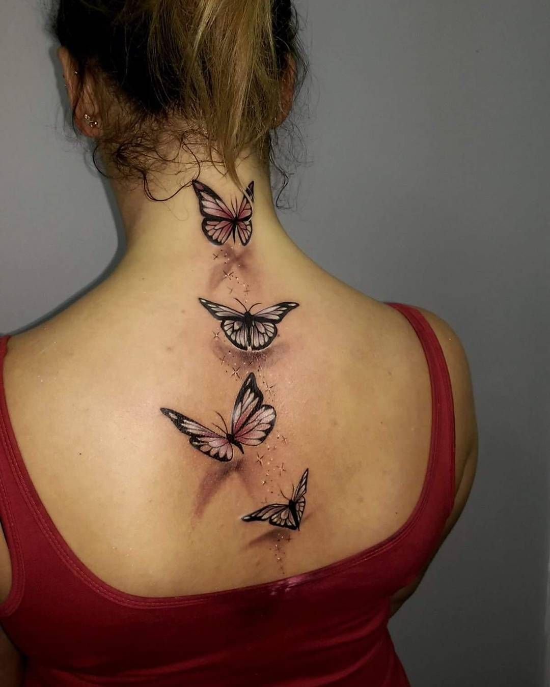 Amazing Butterfly Back Tattoo Tattoos Butte intended for measurements 1080 X 1350