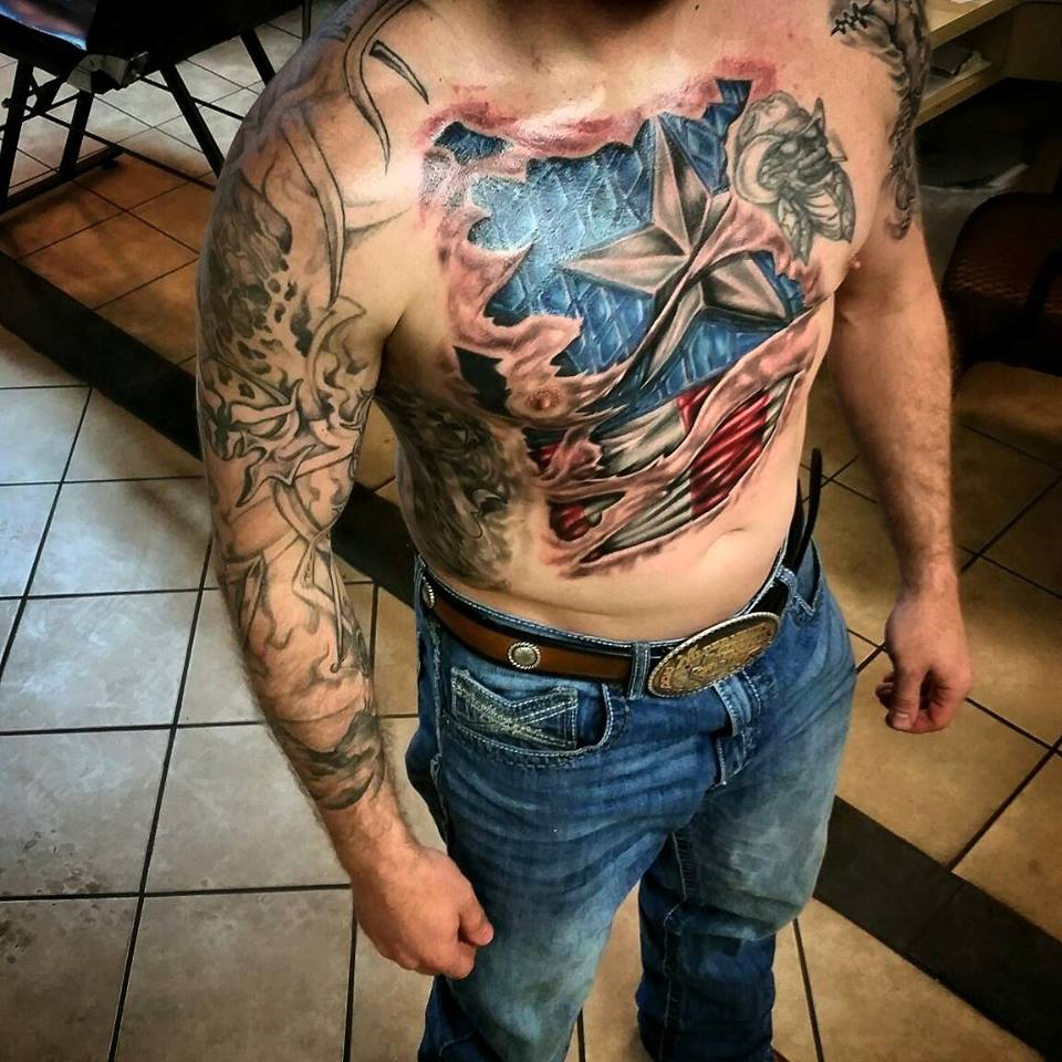 Amazing Chest Tattoos Approved Artists for dimensions 960 X 960