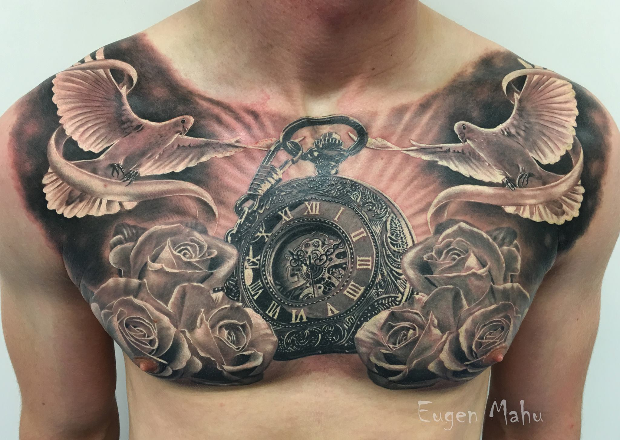 Amazing Chest Tattoos Approved Artists regarding sizing 2048 X 1455