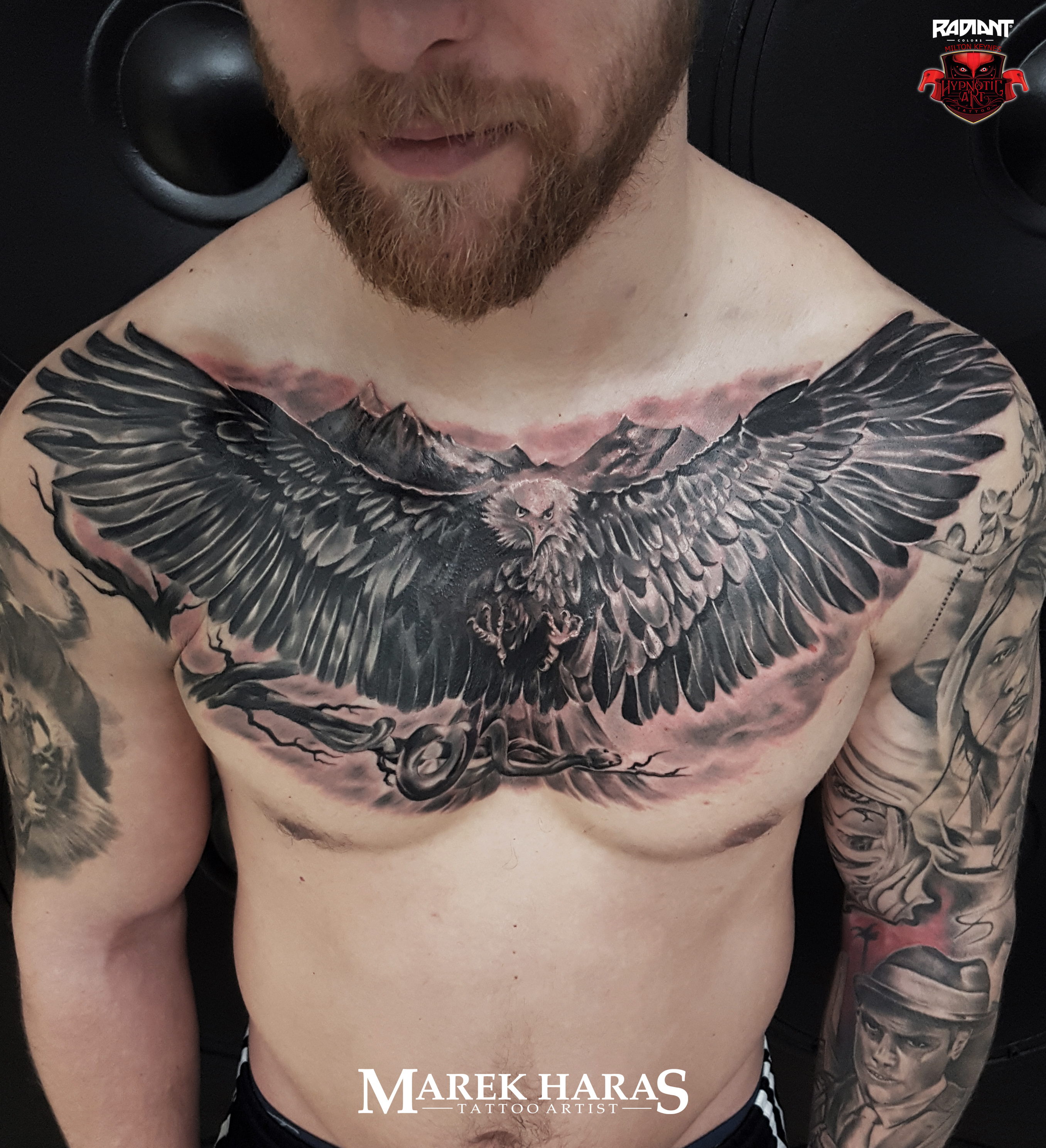 Amazing Chest Tattoos Approved Artists throughout size 2712 X 2976