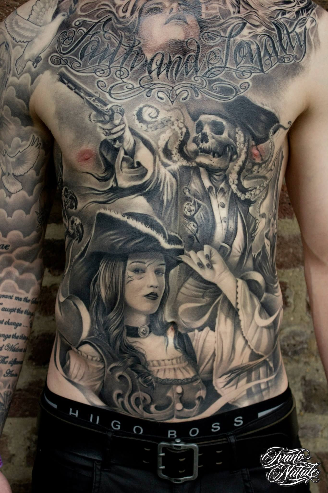 Amazing Tattoo Designs Tattoos Full Chest Tattoos intended for measurements 1366 X 2048