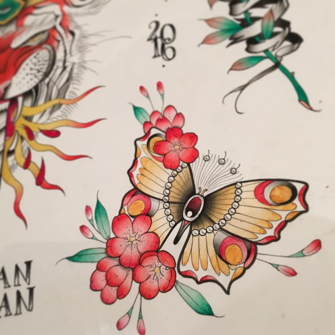 Available Tattoo Paint Painting Butterfly Girlytattoo regarding sizing 1080 X 1080