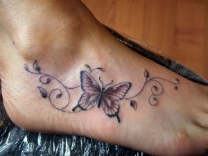 Awesome Butterfly Tattoos On Foot Design Stylendesigns in dimensions 1424 X 1068