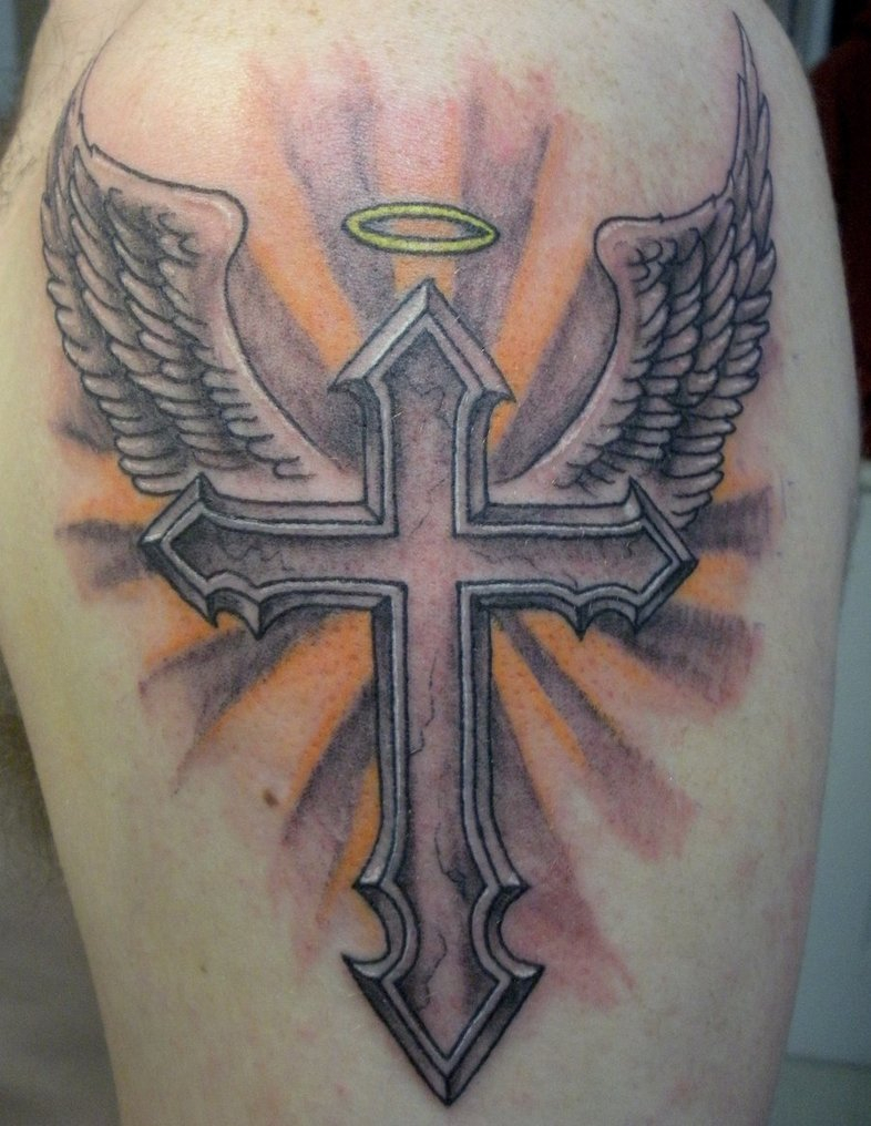 Awesome Cross Tattoo Design throughout proportions 786 X 1016