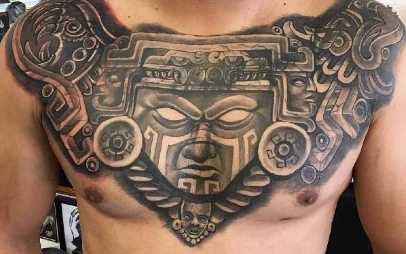 Aztec Chest Tattoo Designs 64ae877b0c50 Swiftlet Hot Trending Now pertaining to proportions 1368 X 855