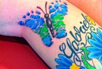 Ba Footprint Butterfly Tattoo Tattoo Ideas Footprint Tattoo intended for proportions 1000 X 1000