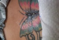 Back Piercing On Butterfly Tattoo Tattoo with regard to proportions 1952 X 2592