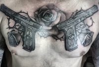 Best Gun Tattoo Meaning And Ideas Chhory within measurements 1080 X 917