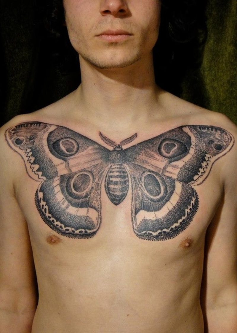 Big Butterfly Tattoo On Chest Tattoos Book 65000 Tattoos Designs with sizing 800 X 1122