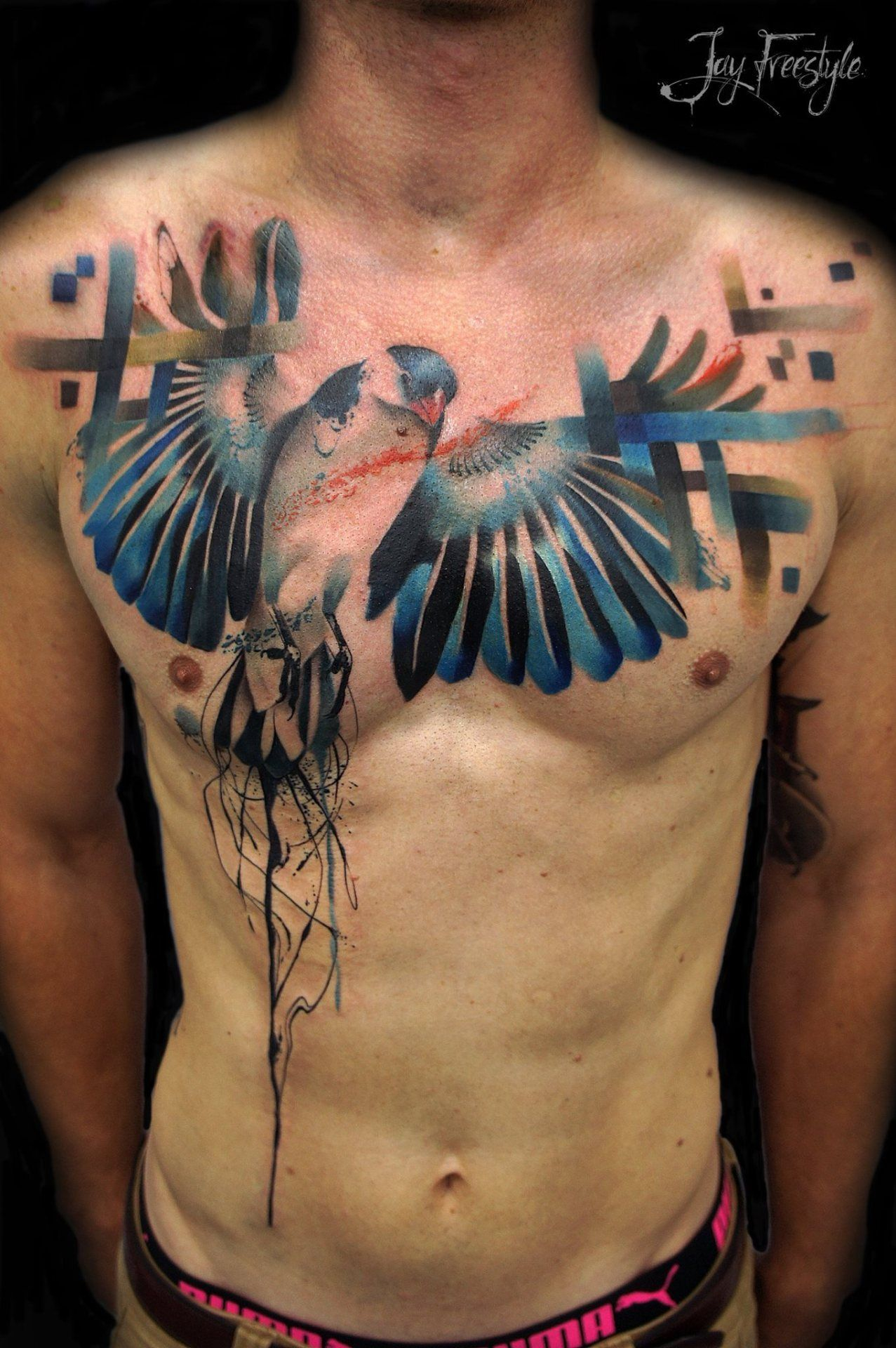 Bird Chest Tattoo Tattoo For Men Idei Tatuaje Cool Chest throughout proportions 1277 X 1920