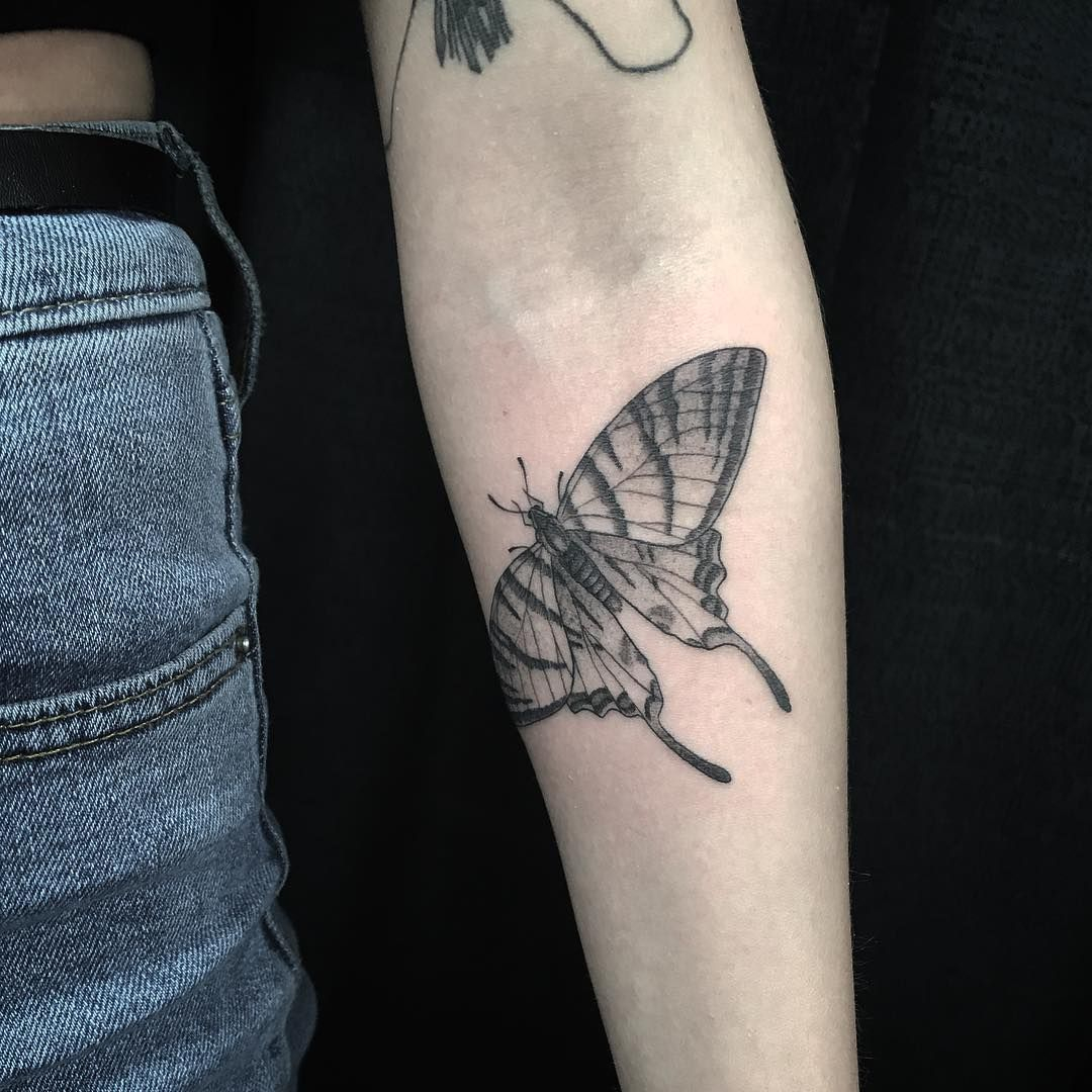 Black And Grey Butterfly Tattoo Design Ashtimlin Butterfly intended for dimensions 1080 X 1080