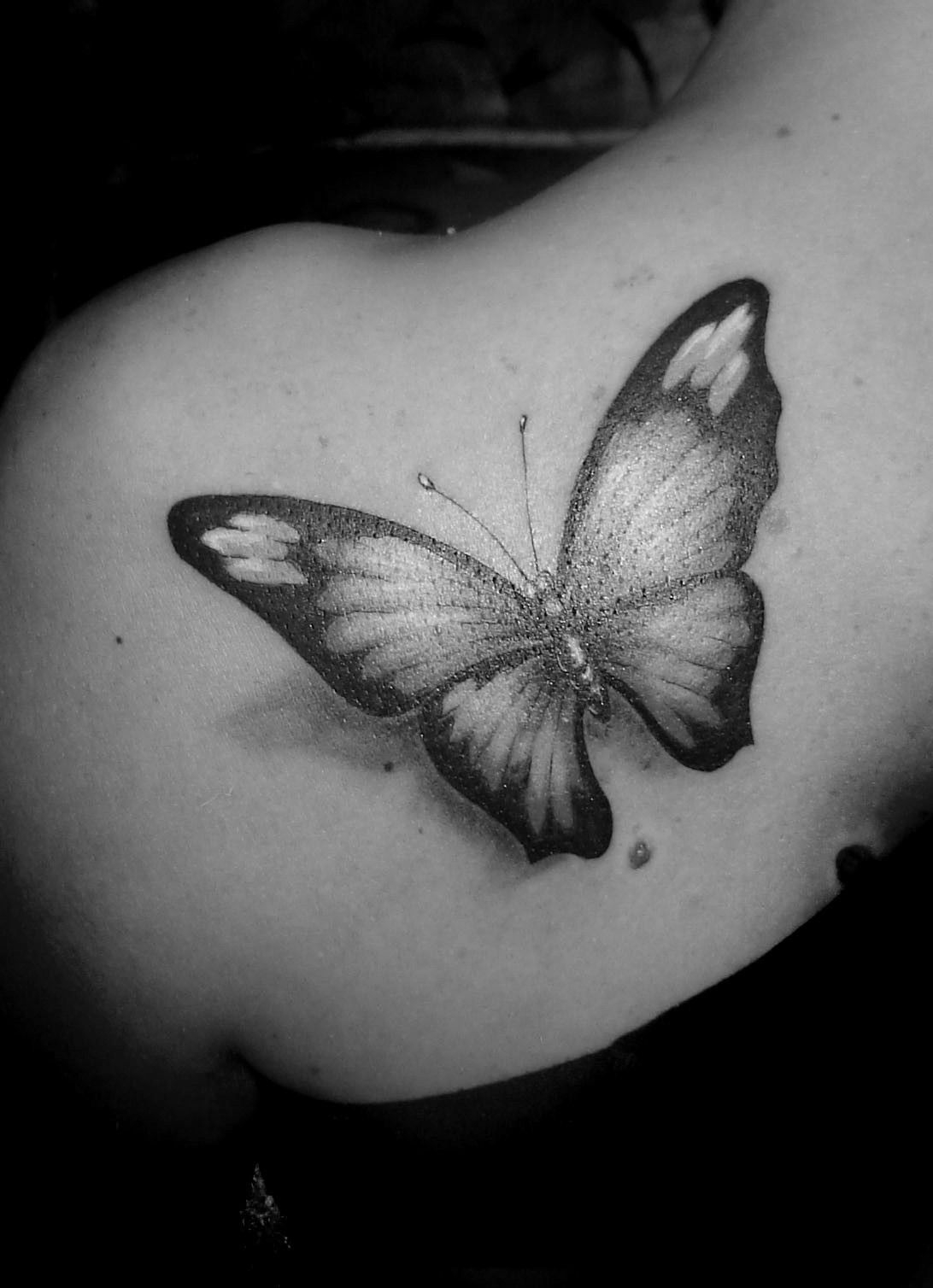 Black And Grey Butterfly Tattoos Google Zoeken Tattoos Possibly pertaining to dimensions 1092 X 1508