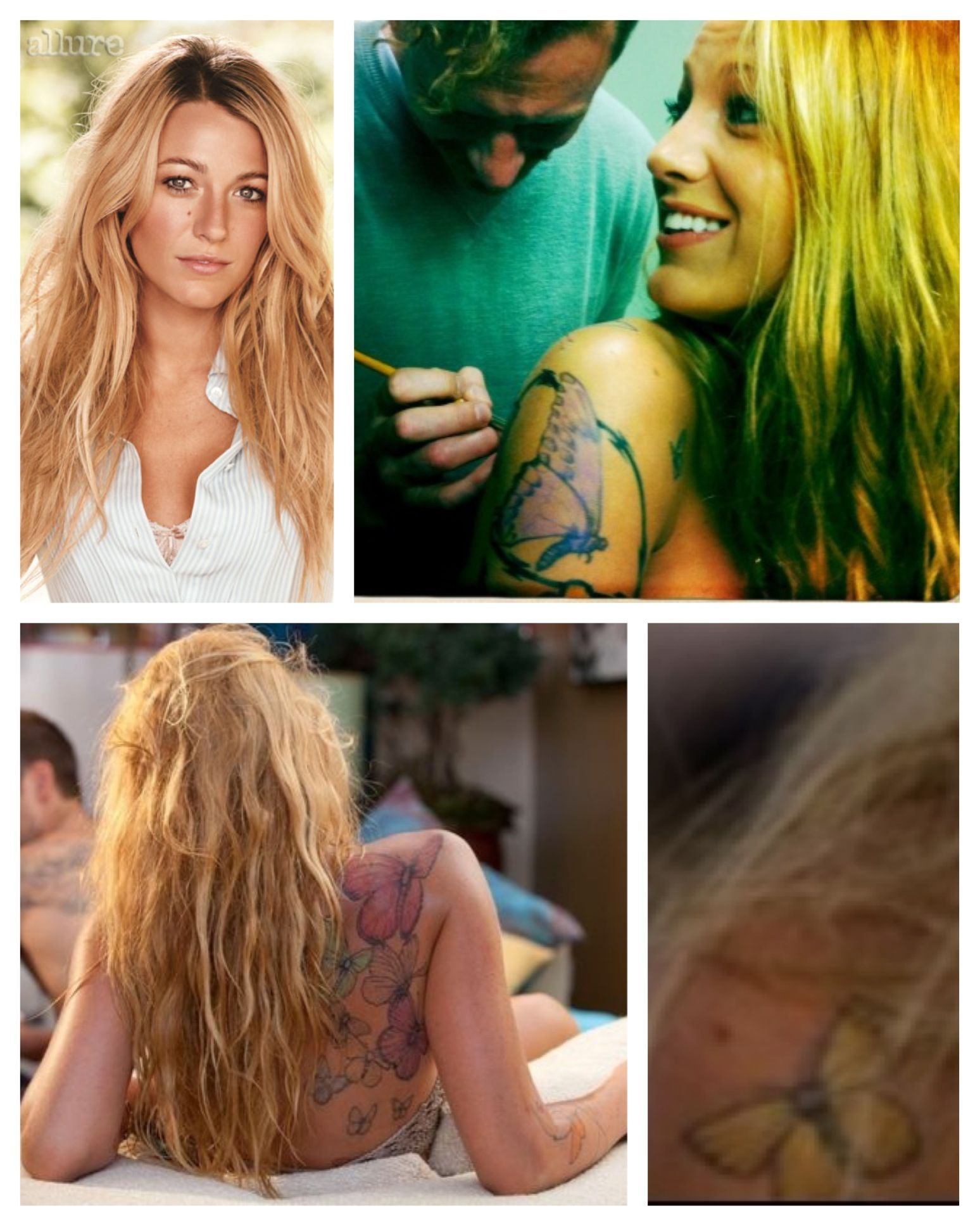 Blake Lively Tattoos In Savages Cool Tattoos Tattoos Blake inside siz...