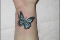 Blue Butterfly Tattoo Blaze Wwwfacebookzentattoozagreb regarding dimensions 2086 X 2719